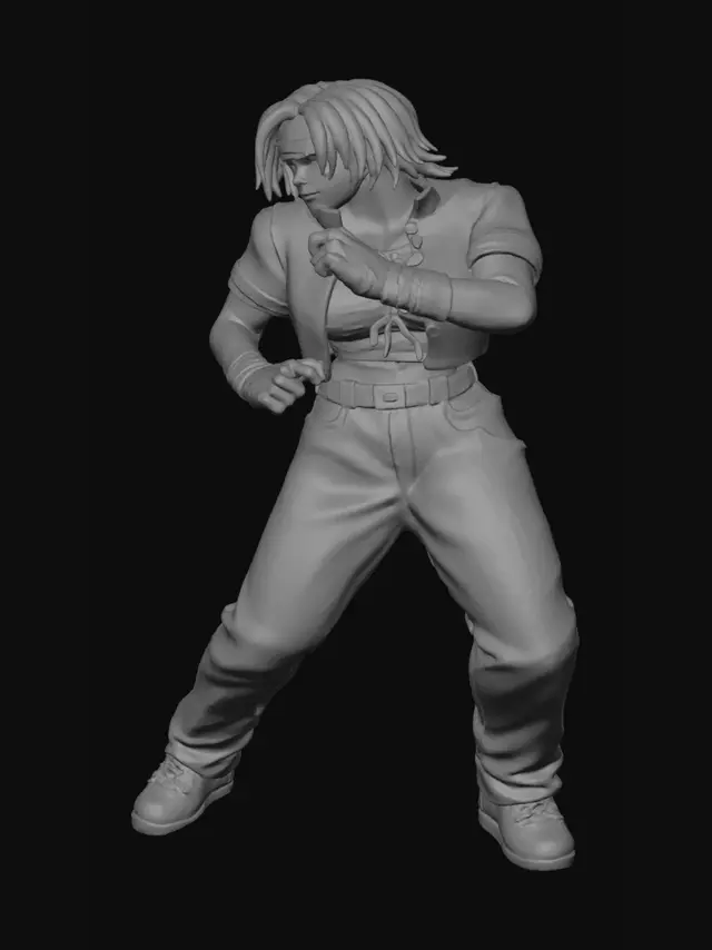 3D model for Martial Arts Stance in the Clouds