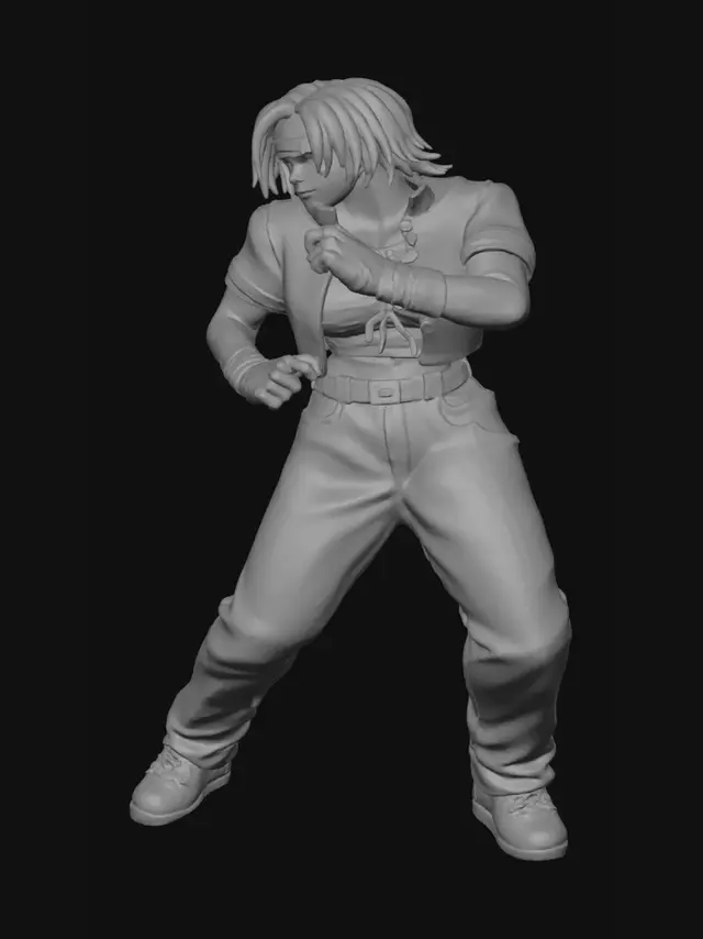 3D model for Martial Arts Stance in the Clouds