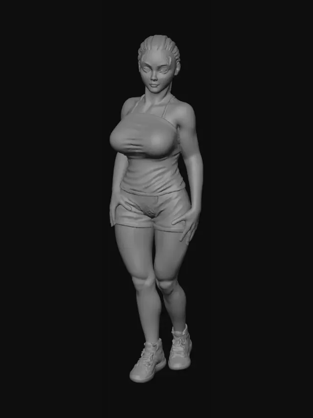 3D model for Desolate Wanderer