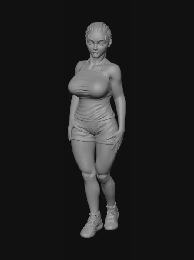 3D model for Desolate Wanderer