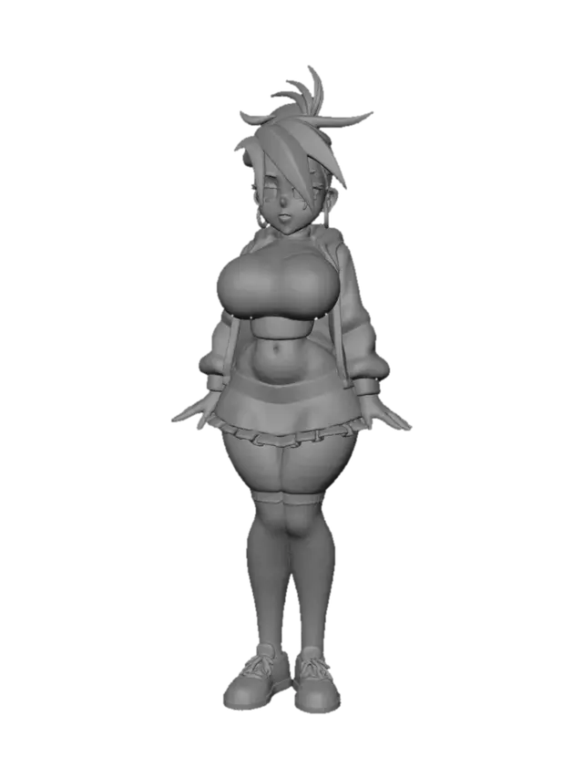 3D model for Confident Attitude frankie