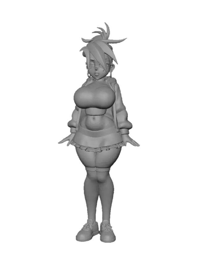 3D model for Confident Attitude frankie