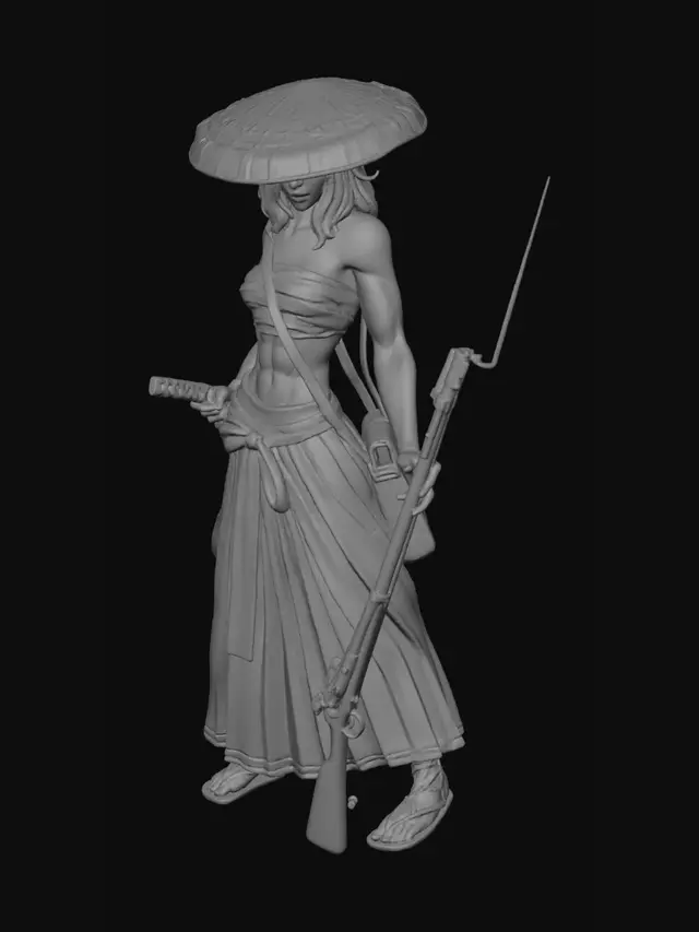 3D model for Ronin Warrior