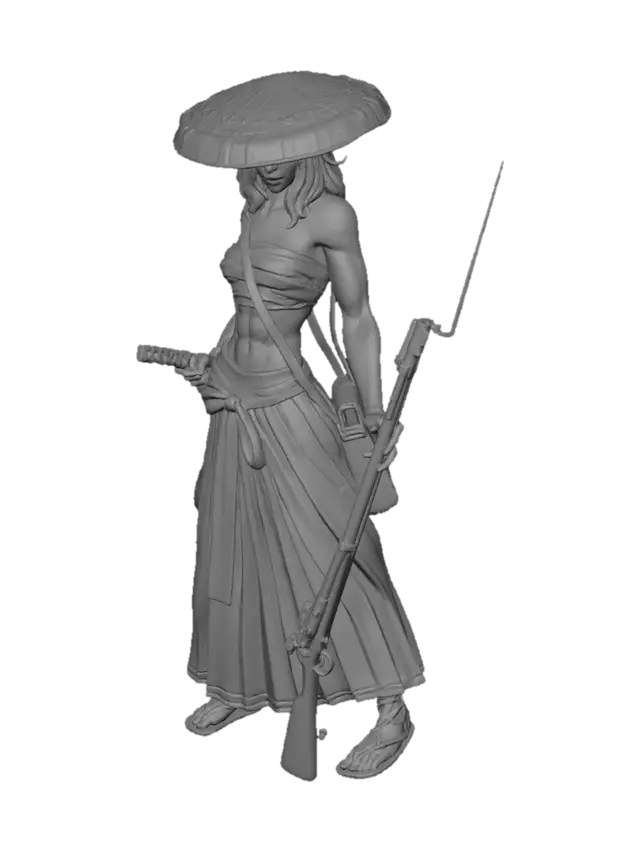 3D model for Ronin Warrior