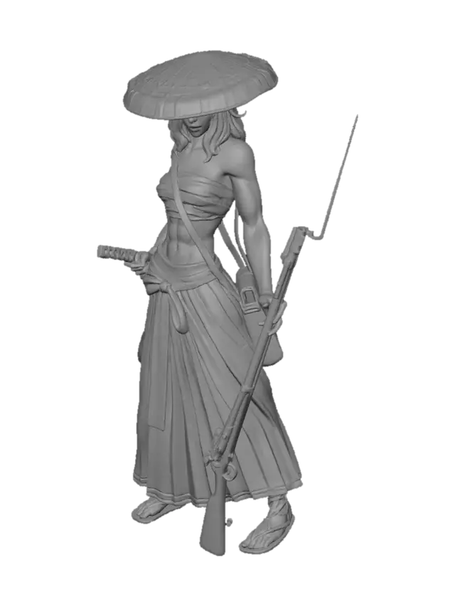 3D model for Ronin Warrior