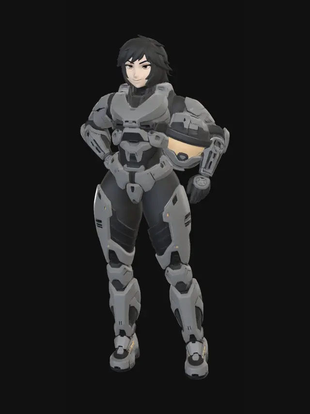3D model for Graysteel Sentinel