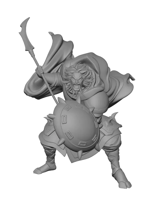3D model for The Mad Golden Knight
