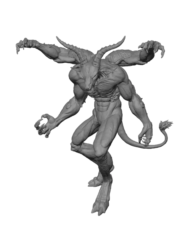 3D model for Demonic Sentinel