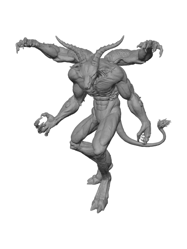 3D model for Demonic Sentinel
