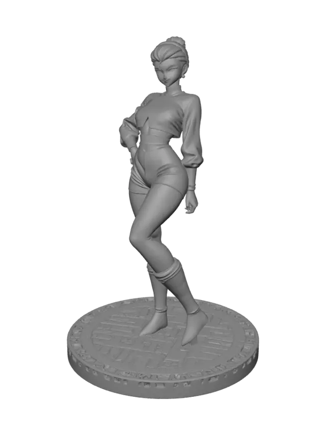 3D model for Jessie in Black