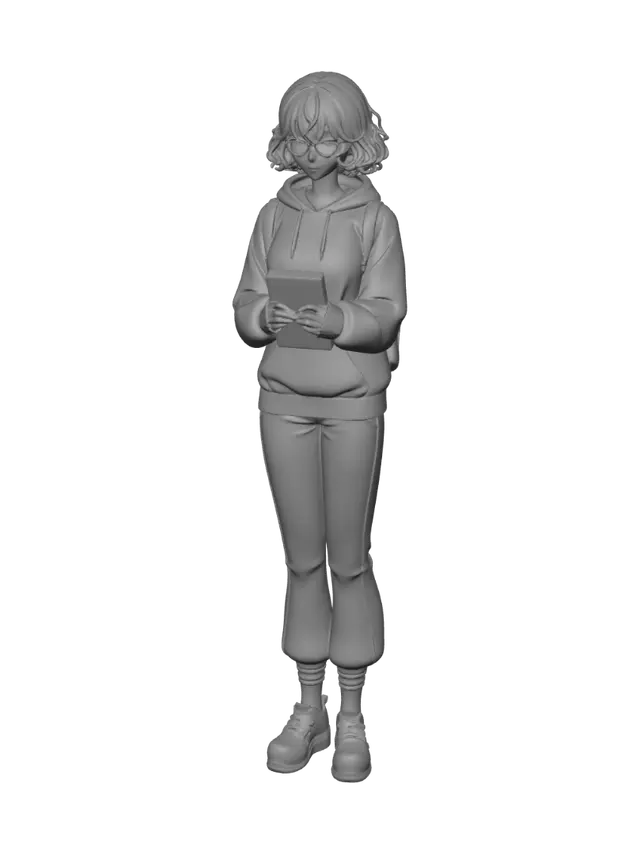 3D model for Bookish Stroll