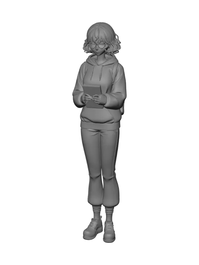 3D model for Bookish Stroll