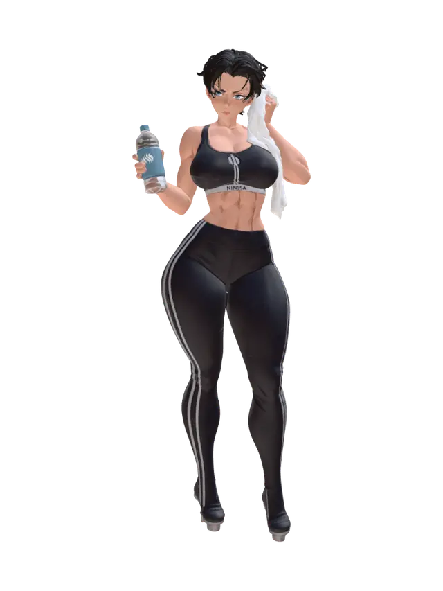 3D model for Post-Workout Resolve