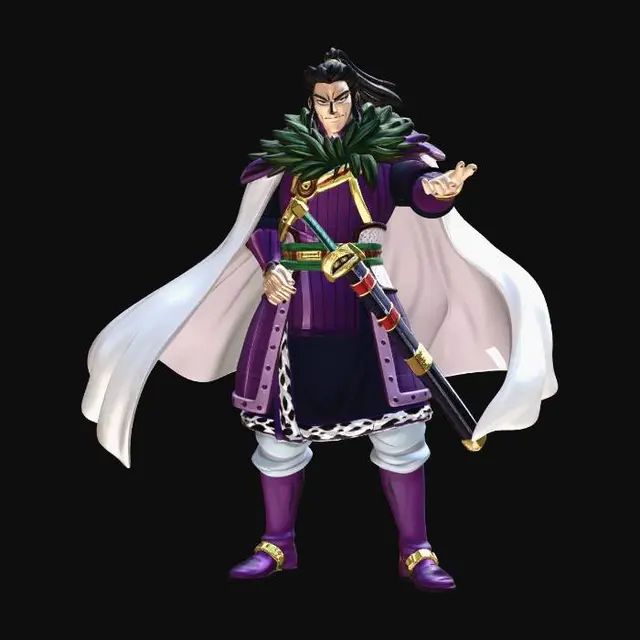 3D model for Violet Warlord
