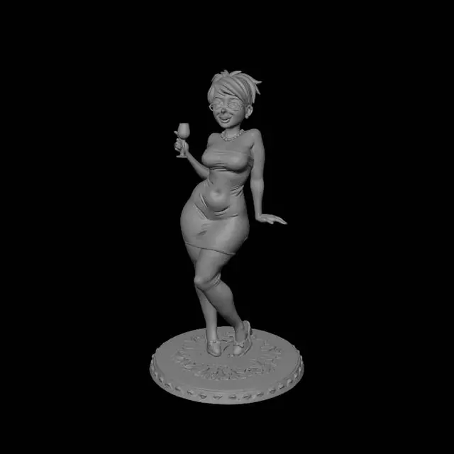 3D model for Wine and Laughter