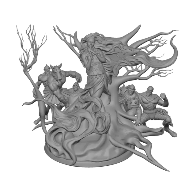 3D model for Maiden of the Enchanted Tree