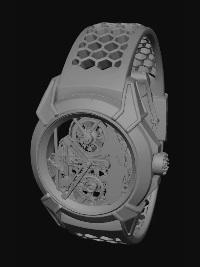 3D model for Shri Ram Skeleton Watch