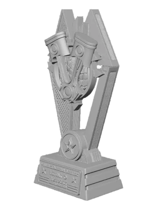 3D model for Vehicle of the Month Trophy
