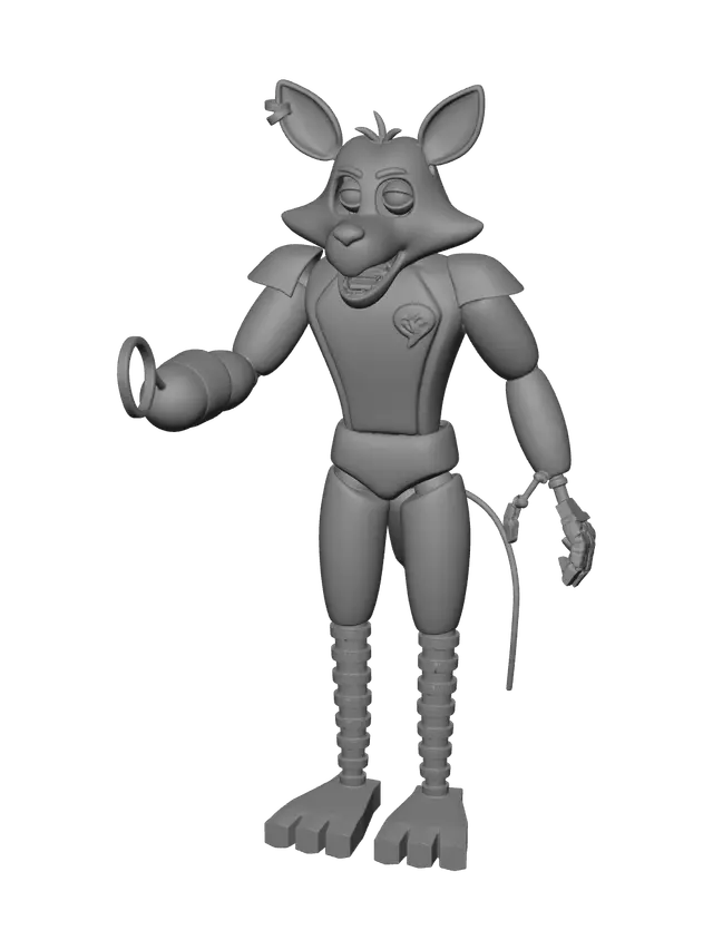3D model for Ornate Glamrock Foxy