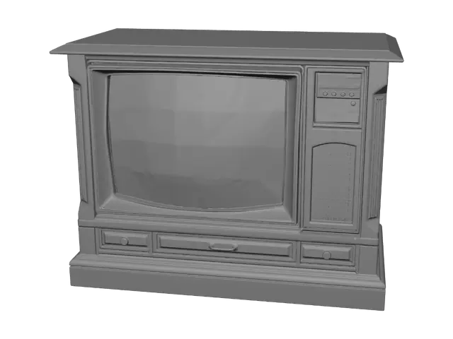 3D model for Vintage Magnavox Console TV