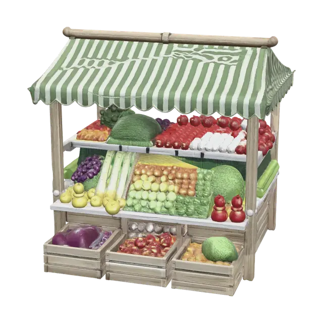 3D model for Modern Foodstand