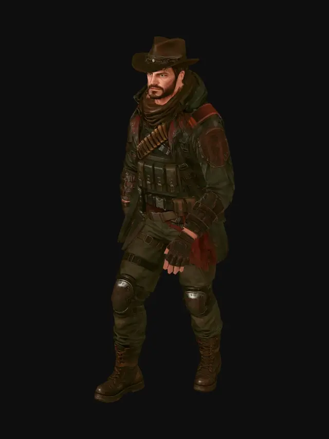 3D model for Wasteland Ranger