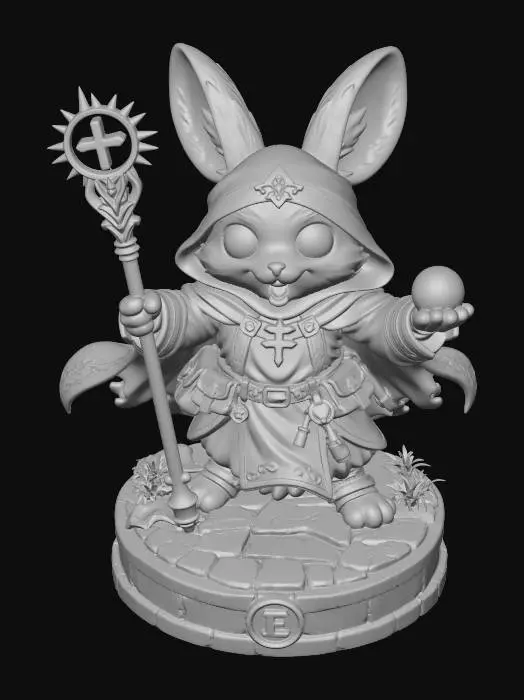 3D model for Cleric Bunny #EasterEgg2026#