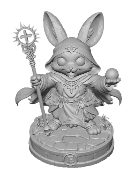 3D model for Cleric Bunny #EasterEgg2026#