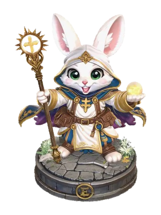3D model for Cleric Bunny #EasterEgg2026#