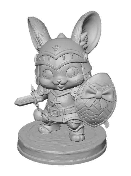 3D model for Easter Knight Bunny #EasterEgg2026#
