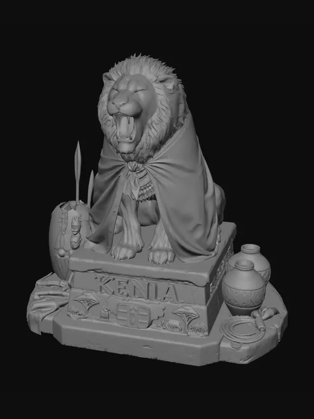 3D model for Roar of Kenya