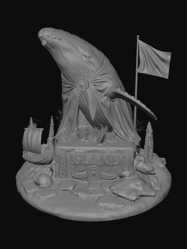 3D model for Island Guardian