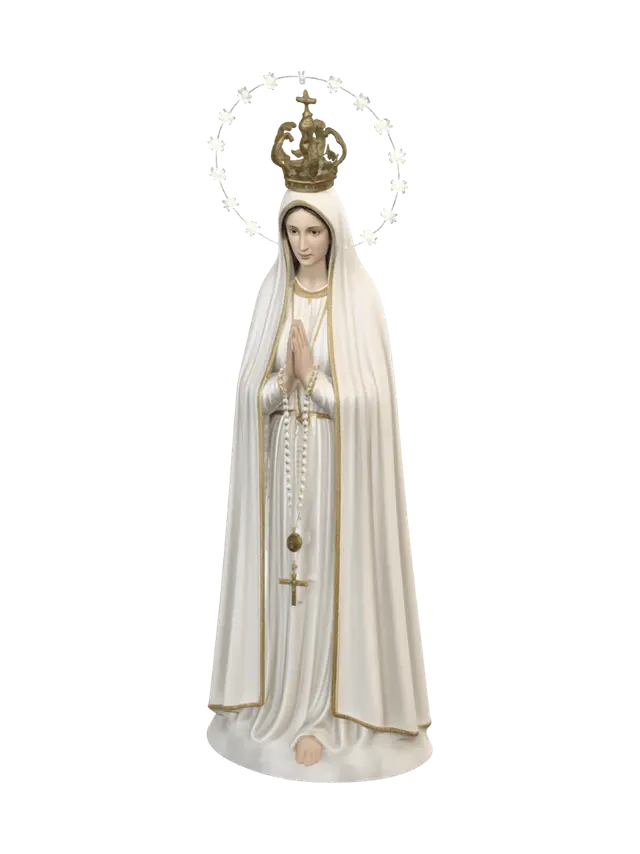 Our Lady Queen of Heaven - Painted 3D model, AI generated