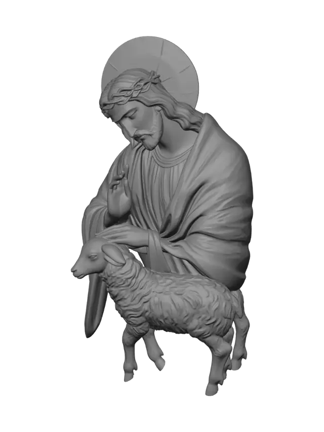 3D model for The Good Shepherd