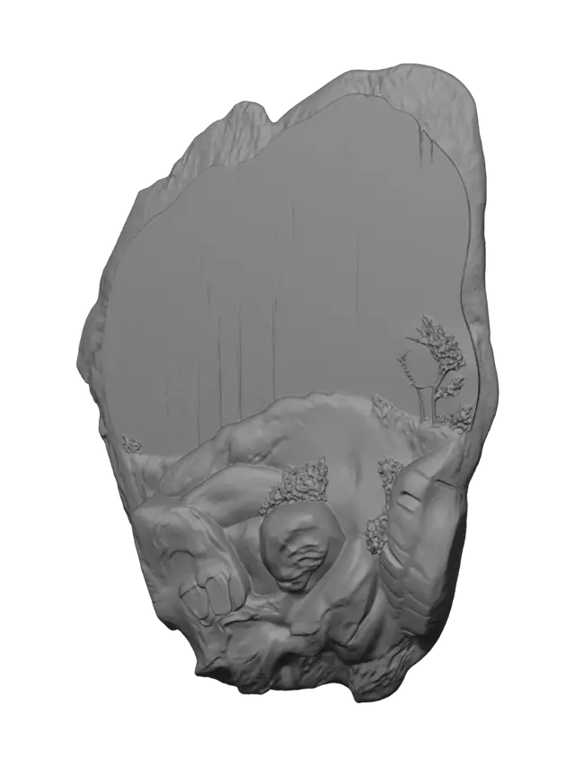 3D model for Landscape Within a Circle