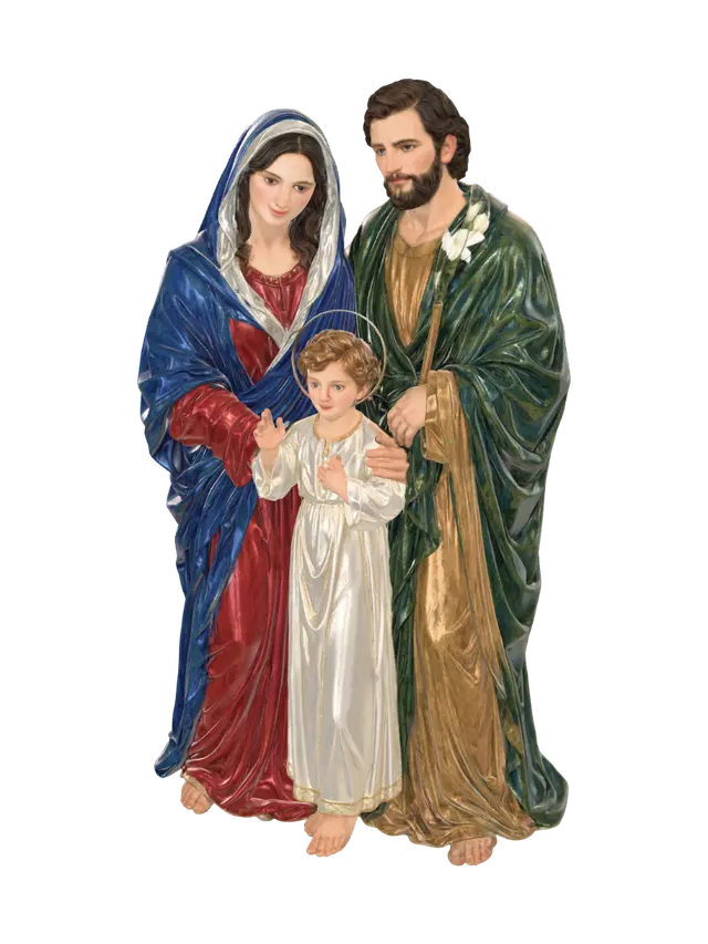 The Saint Family - Joseph 3D model, vytvořený pomocí AI