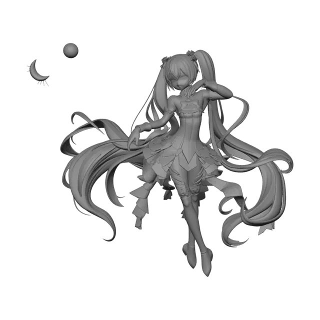3D model for Moonlit Ice Princess