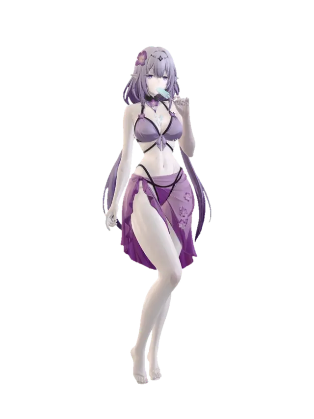 Lilac Sorbet on the Shore 3D model, vytvořený pomocí AI