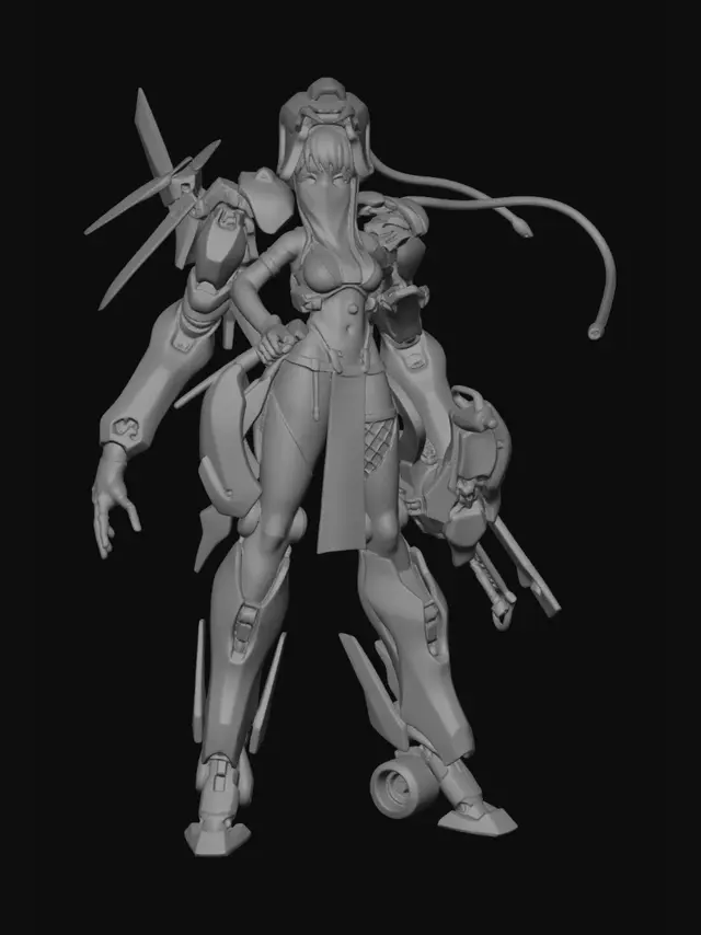 3D model for Power Armor 08