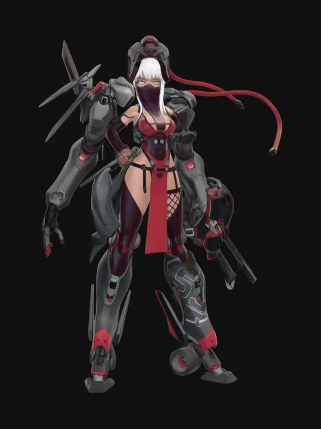 3D model for Power Armor 08