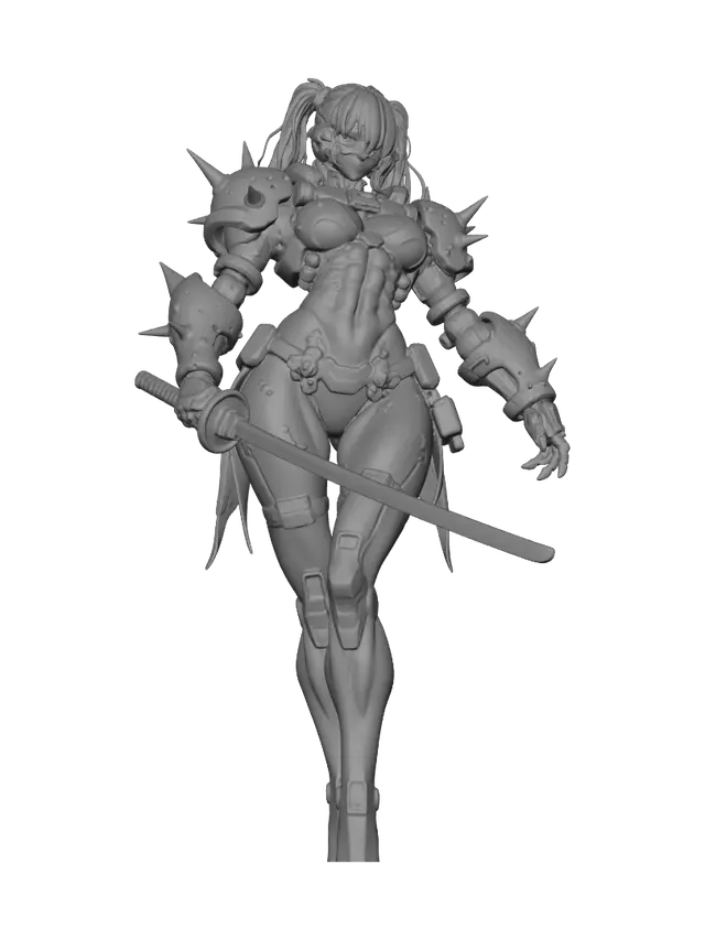 3D model for Spiked Iron Valkyrie