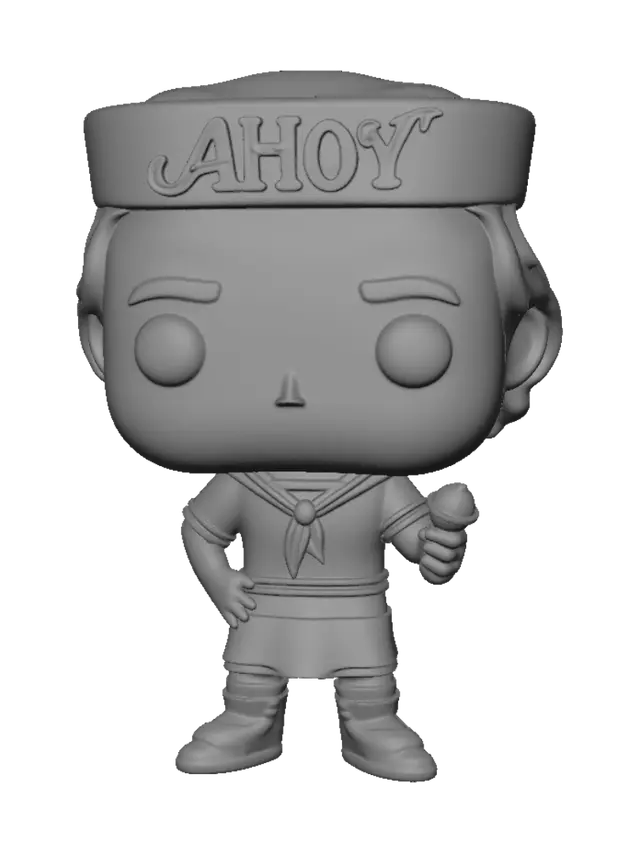 3D model for AHOY Steve Funko Pop Sailor Outfit