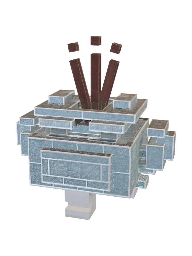 3D model for incense_burner_1