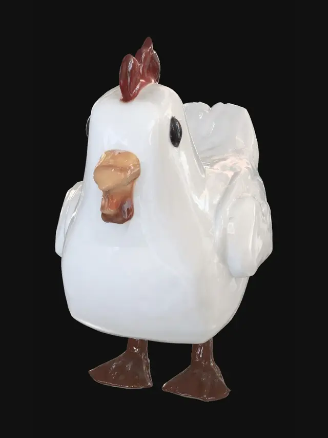 3D model for Snowy Clucker