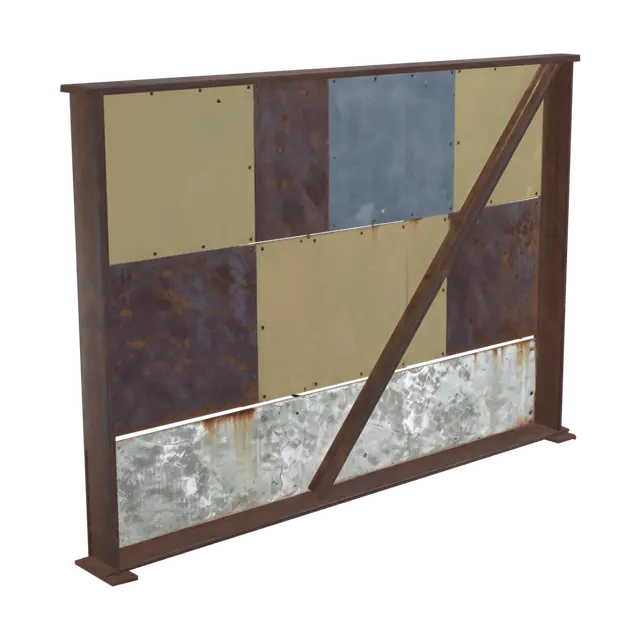 3D model for Rust Patchwork