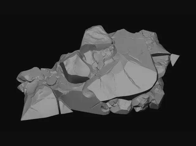 3D model for Rubble by the Rails