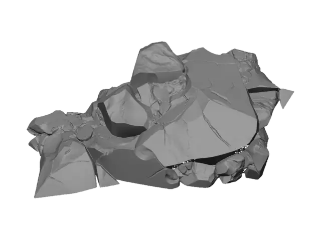 3D model for Rubble by the Rails