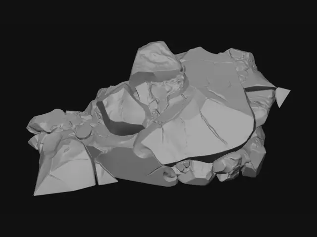 3D model for Rubble by the Rails