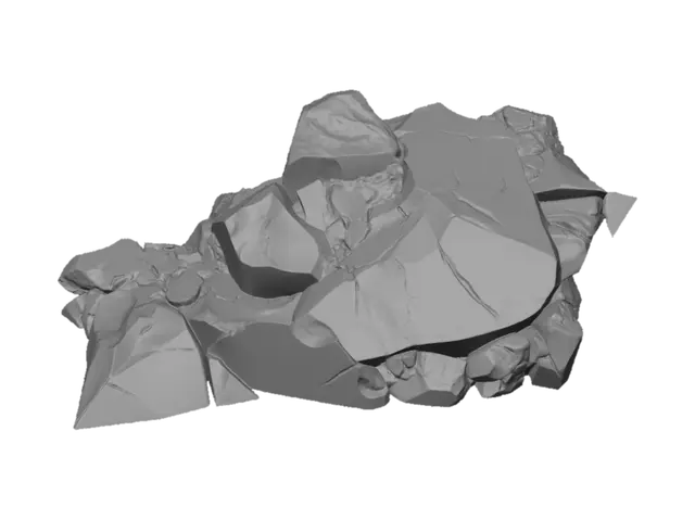 3D model for Rubble by the Rails