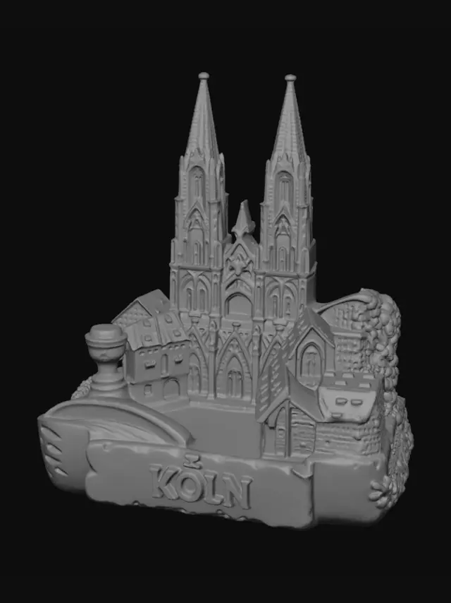 3D model for Cologne Cathedral